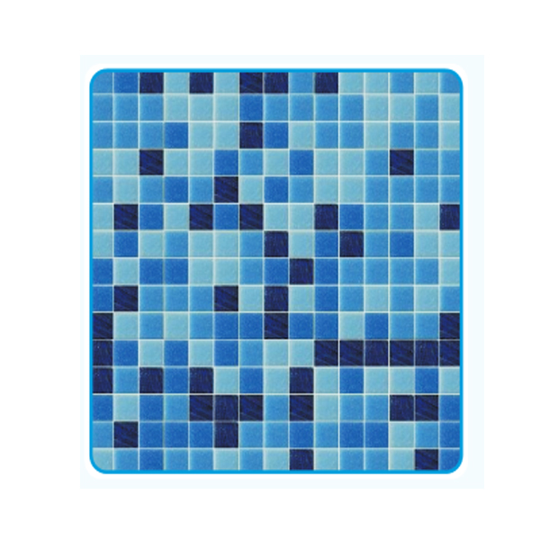 Swimming Pool Blue Glass Ceramic Tile